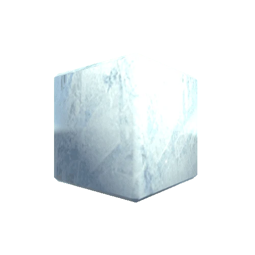 Cube snow